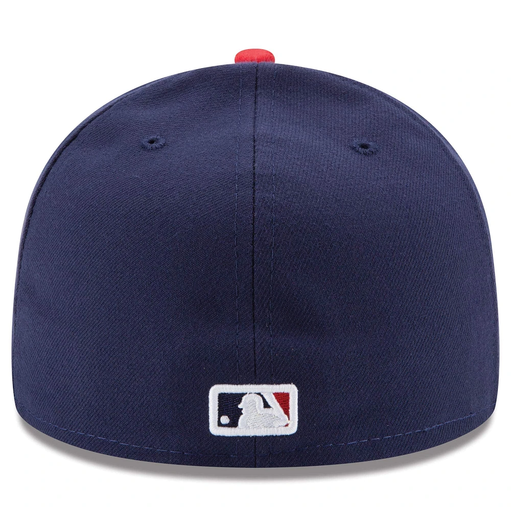 Chicago White Sox New Era Authentic Collection On Field 59FIFTY - Fitted Structured Hat White/Red