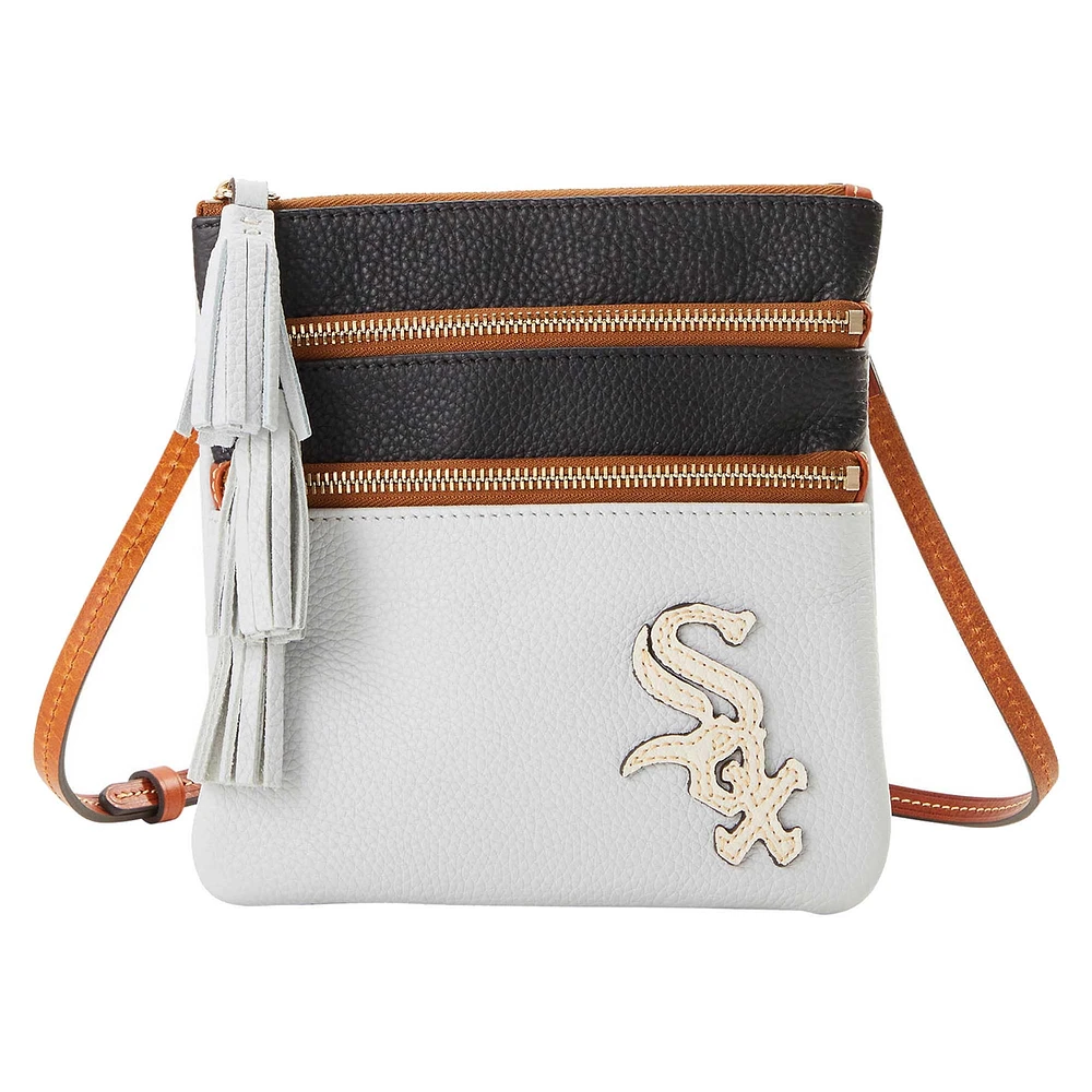 Dooney & Bourke Chicago White Sox Infield Triple Zip Crossbody Purse
