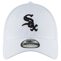 Men's New Era  White Chicago White Sox 125th Anniversary 9TWENTY Adjustable Hat