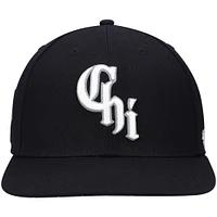 Men's '47 Black Chicago White Sox 2021 City Connect Captain Snapback Hat