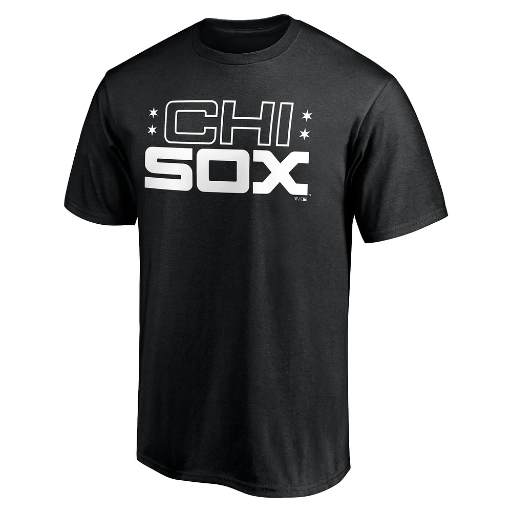 Men's Black Chicago White Sox Chi Hometown Collection T-Shirt