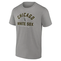 Men's Fanatics Black/Gray Chicago White Sox Player Pack T-Shirt Combo Set