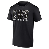 Men's Fanatics Black/White Chicago White Sox Two-Pack Combo T-Shirt Set