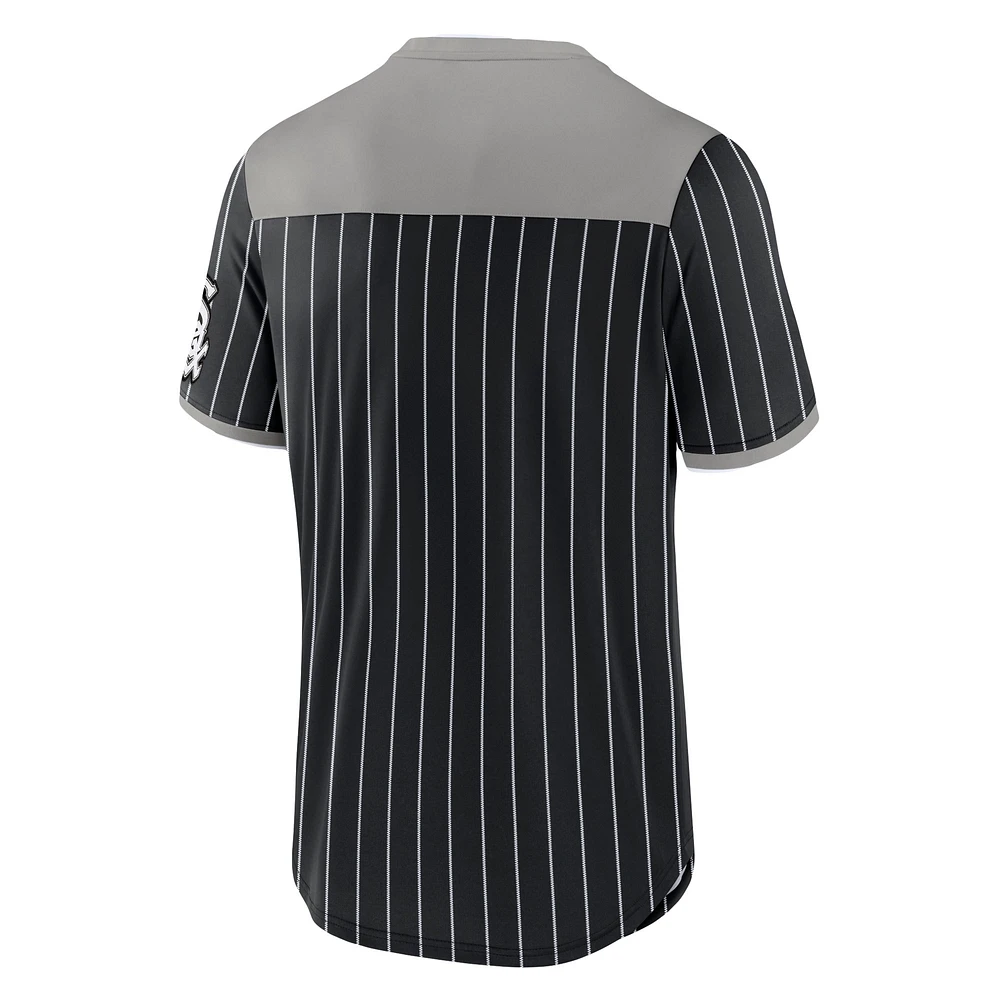 Fanatics pour hommes Black Chicago White Sox Circle the Bases - T-shirt à col en V