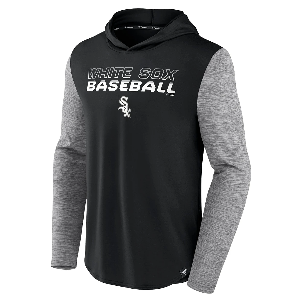 Men's Fanatics Black Chicago White Sox Future Talent Transitional Pullover Hoodie