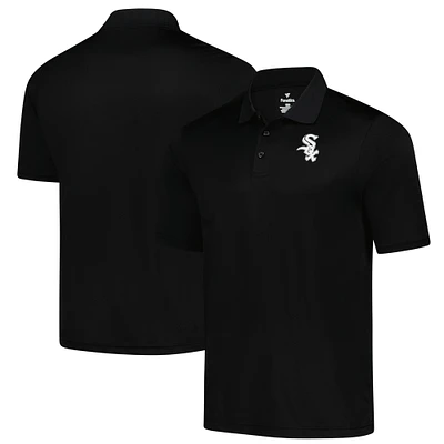 Polo Fanatics noir pour homme des Chicago White Sox