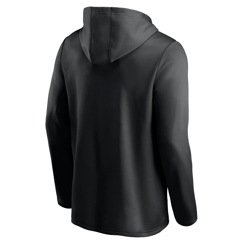 Men's Fanatics Black Chicago White Sox Primary Logo Full-Zip Hoodie