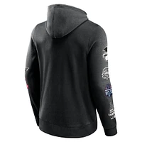Men's Fanatics Black Chicago White Sox Wild Winner Pullover Hoodie