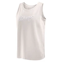 Men's Fanatics Cream Chicago White Sox Elements Tank Top