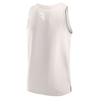 Men's Fanatics Cream Chicago White Sox Elements Tank Top