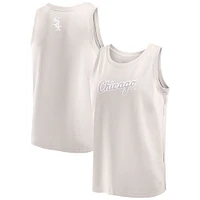 Men's Fanatics Cream Chicago White Sox Elements Tank Top