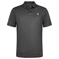 Men's Levelwear Charcoal Chicago White Sox System Insignia 2.0 Polo