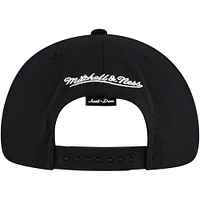 Men's Mitchell & Ness Black Chicago White Sox Just Don x MLB Lux Script Snapback Hat