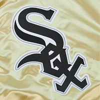 Men's Mitchell & Ness Gold Chicago White Sox OG 2.0 Lightweight Satin Full-Zip Jacket