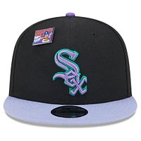 Men's New Era Black/Purple Chicago White Sox Grape Big League Chew Flavor Pack 9FIFTY Snapback Hat