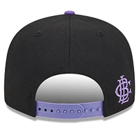 Men's New Era Black/Purple Chicago White Sox Grape Big League Chew Flavor Pack 9FIFTY Snapback Hat