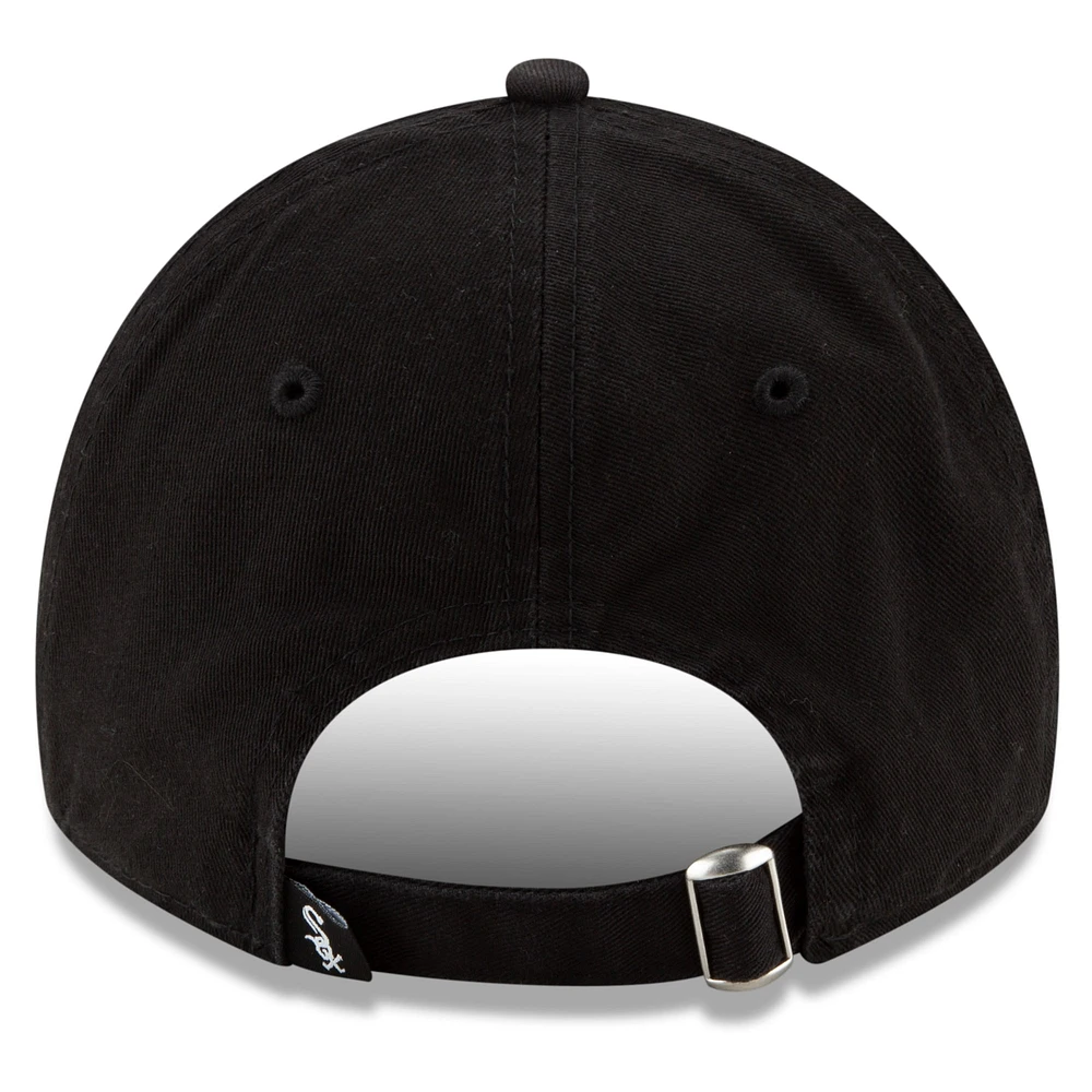 Men's New Era Black Chicago White Sox 2021 City Connect 9TWENTY Adjustable Hat