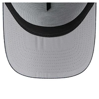 Men's New Era  Black Chicago White Sox 9FORTY A-Frame Trucker Adjustable Hat