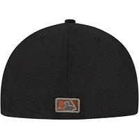Men's New Era Black Chicago White Sox Dune Gradient Side Patch 59FIFTY Fitted Hat