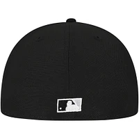 Men's New Era Black Chicago White Sox  Duo Logo 2.0 59FIFTY Fitted Hat