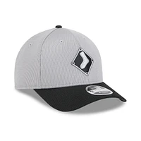 Men's New Era  Gray/Black Chicago White Sox 2025 Batting Practice 9FORTY M-Crown Adjustable Hat