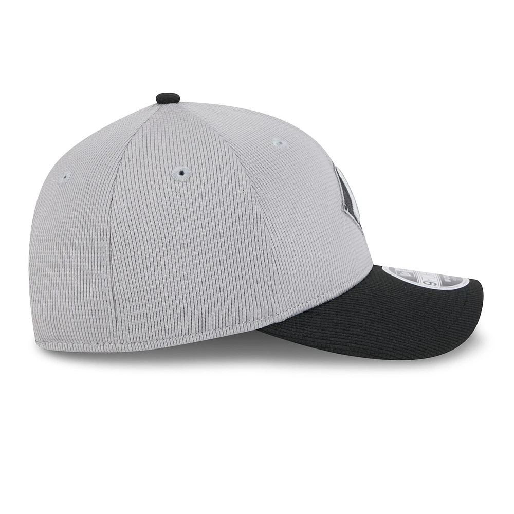 Men's New Era  Gray/Black Chicago White Sox 2025 Batting Practice 9FORTY M-Crown Adjustable Hat