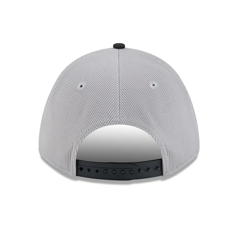 Men's New Era  Gray/Black Chicago White Sox 2025 Batting Practice 9FORTY M-Crown Adjustable Hat