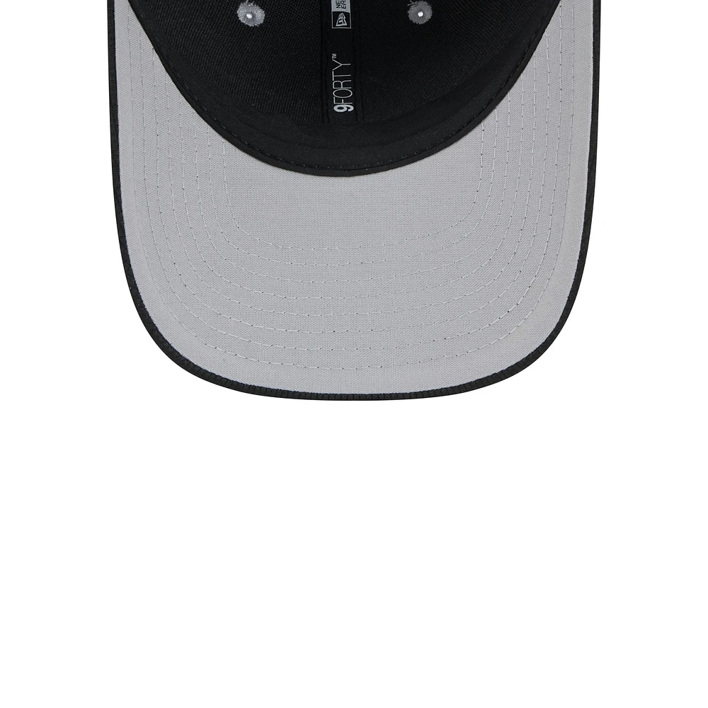 Men's New Era  Gray/Black Chicago White Sox 2025 Batting Practice 9FORTY M-Crown Adjustable Hat