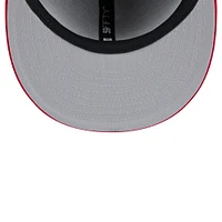 Men's New Era  Gray/Red Chicago White Sox 2025 Batting Practice 59FIFTY Fitted Hat