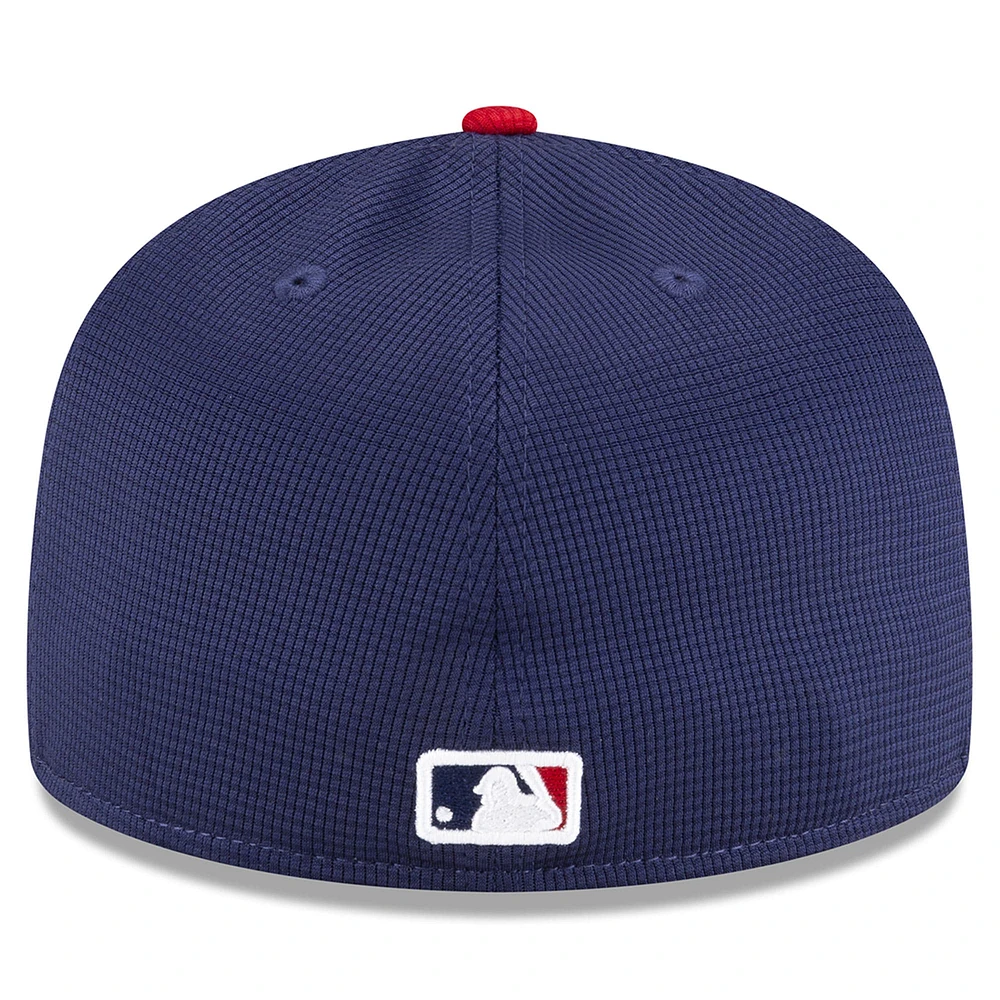 Men's New Era  Navy Chicago White Sox 2025 Batting Practice 59FIFTY Fitted Hat