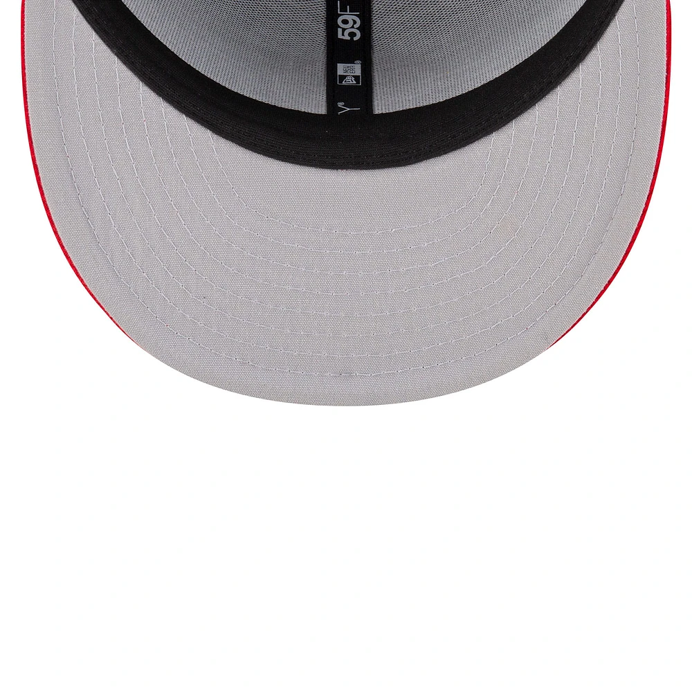 Men's New Era  Navy Chicago White Sox 2025 Batting Practice 59FIFTY Fitted Hat