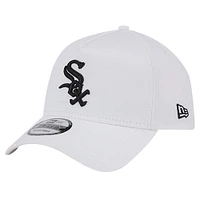 Men's New Era White Chicago White Sox TC A-Frame 9FORTY Adjustable Hat