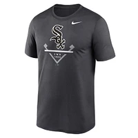 Men's Nike Anthracite Chicago White Sox Big & Tall Icon Legend Performance T-Shirt