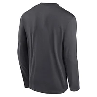 Men's Nike Anthracite Chicago White Sox Icon Legend Performance Long Sleeve T-Shirt
