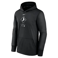 Men's Nike Black Chicago White Sox Authentic Collection City Connect Performance Pullover Hoodie