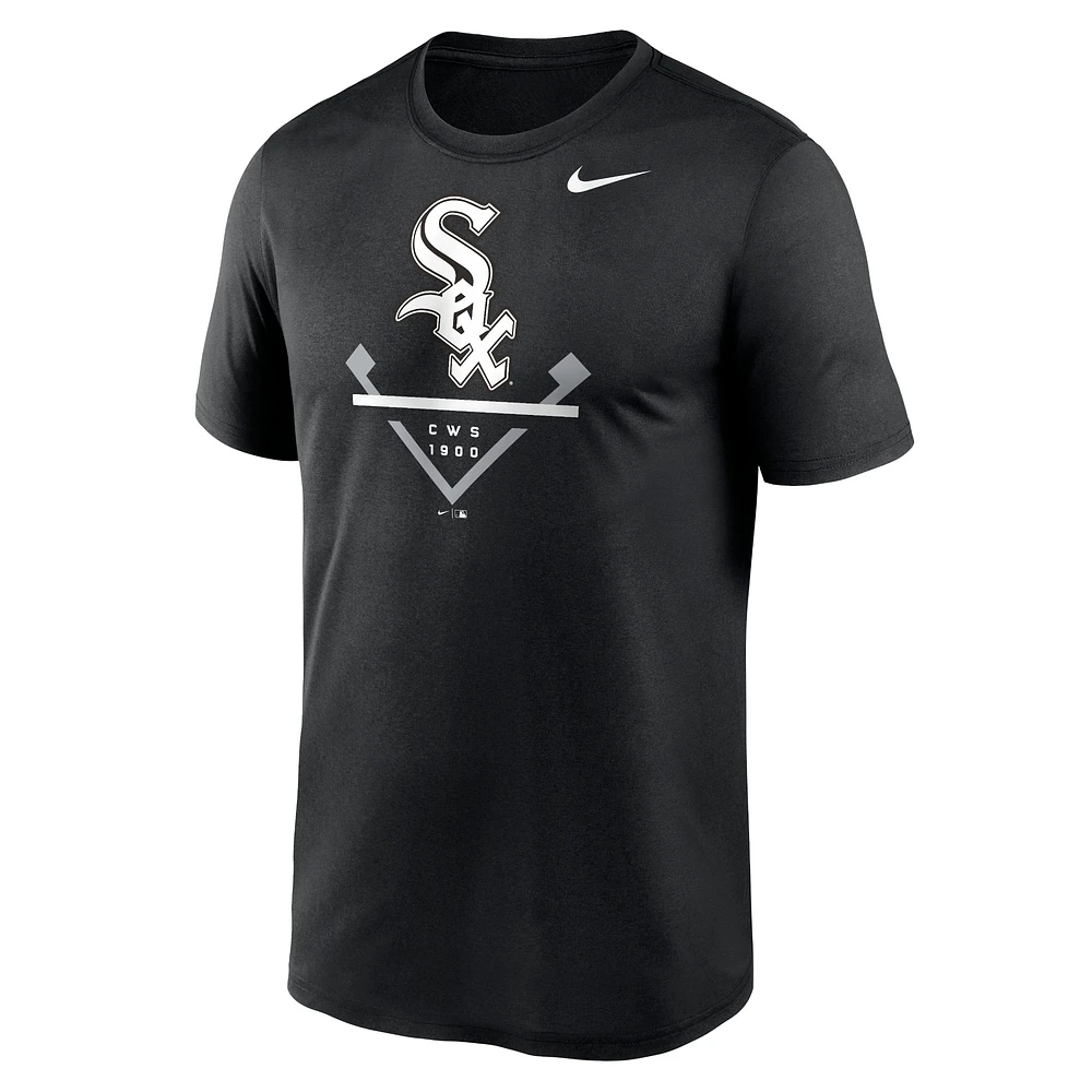 Men's Nike Black Chicago White Sox Big & Tall Icon Legend Performance T-Shirt
