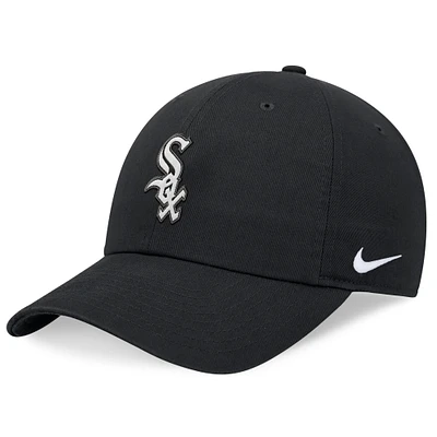 Casquette réglable Nike Black Chicago White Sox Club pour homme