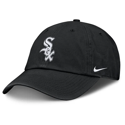 Casquette ajustable Nike noire Chicago White Sox Club pour homme