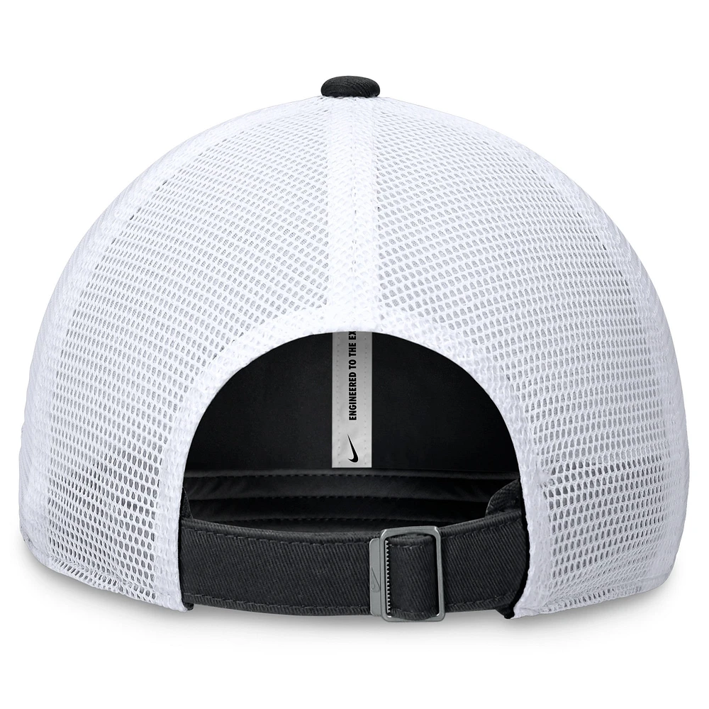 Men's Nike Black Chicago White Sox Club Trucker Adjustable Hat