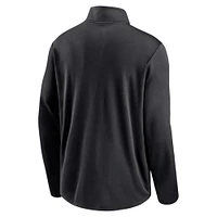 Men's Nike Black Chicago White Sox Diamond Icon Pacer Performance Quarter-Zip Windbreaker Top