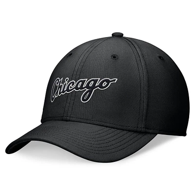Men's Nike Black Chicago White Sox Performance Flex Hat