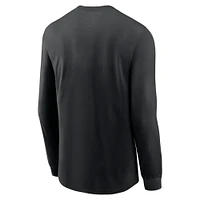 T-shirt à manches longues Nike Chicago White Sox Repeater pour homme