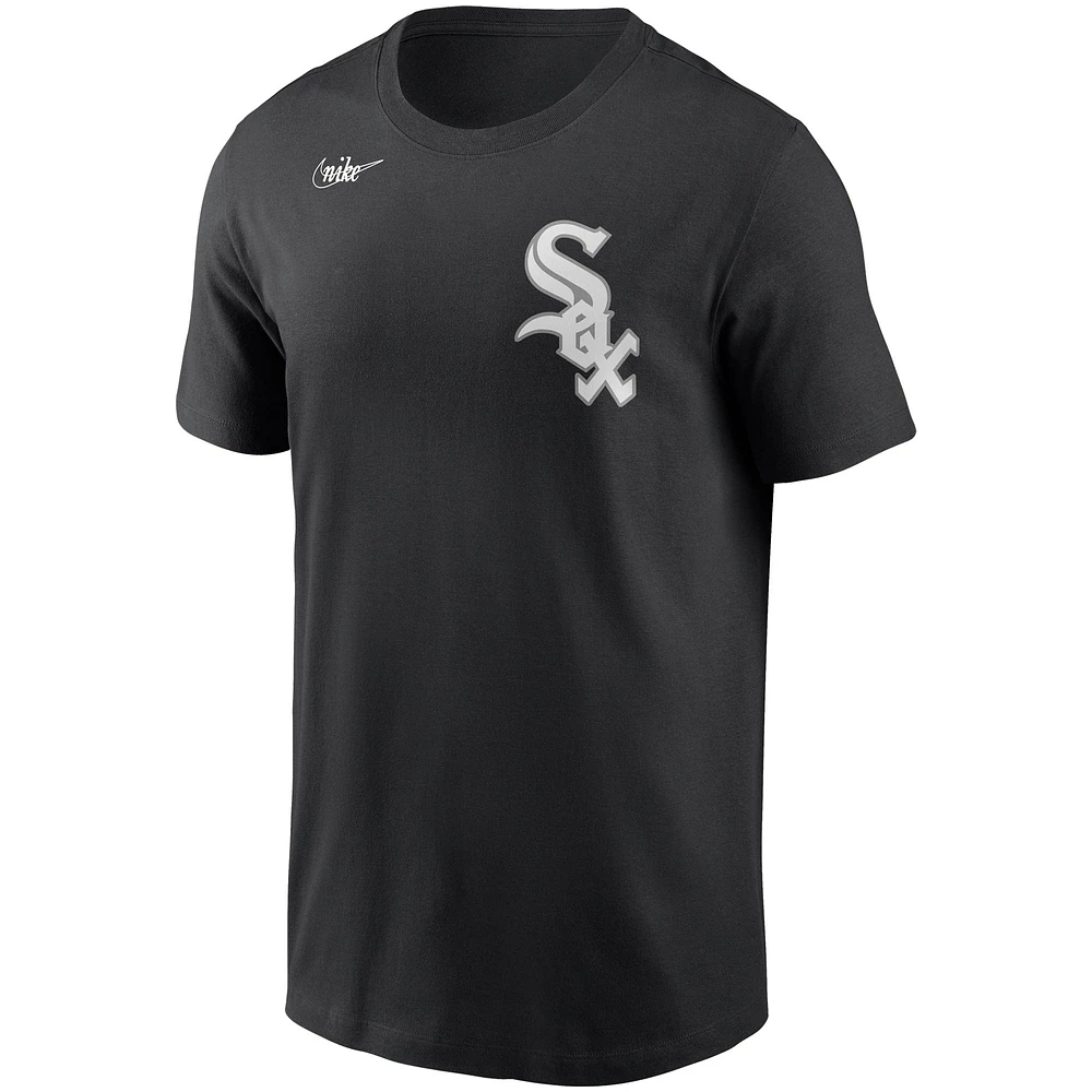 T-shirt Nike Frank Thomas pour homme, noir, Chicago White Sox, Cooperstown Collection, nom et numéro