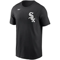 T-shirt Nike Frank Thomas pour homme, noir, Chicago White Sox, Cooperstown Collection, nom et numéro