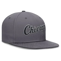 Casquette Nike Performance True Fitted grise pour homme des Chicago White Sox
