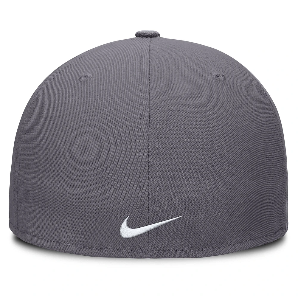 Casquette Nike Performance True Fitted grise pour homme des Chicago White Sox