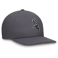 Casquette Snapback Nike Pro Performance Chicago White Sox grise pour homme