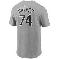 Men's Nike  Heather Gray Chicago White Sox Name & Number T-Shirt