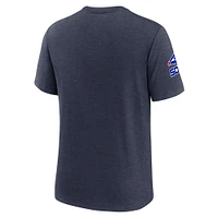 Men's Nike Heather Navy Chicago White Sox Cooperstown Collection Eras Tri-Blend T-Shirt