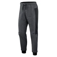 Men's Nike Heathered Gray/Black Chicago White Sox Authentic Collection Flux Performance Jogger Pants